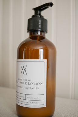 8 oz Essential Oil Goats Milk Lotion