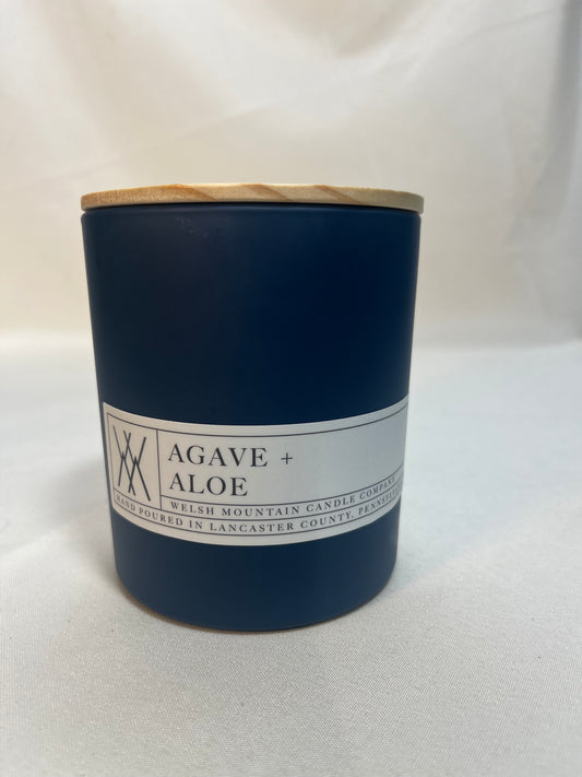 18oz Coconut wax Candle - Blue