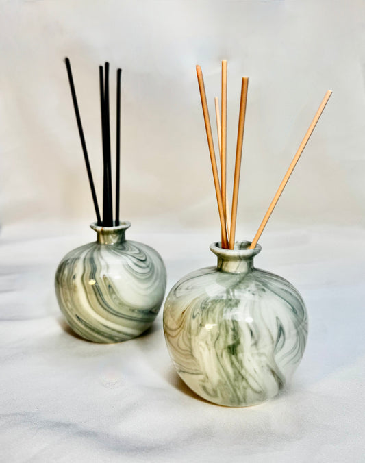 Ceramic Reed Diffuser with 5 reeds