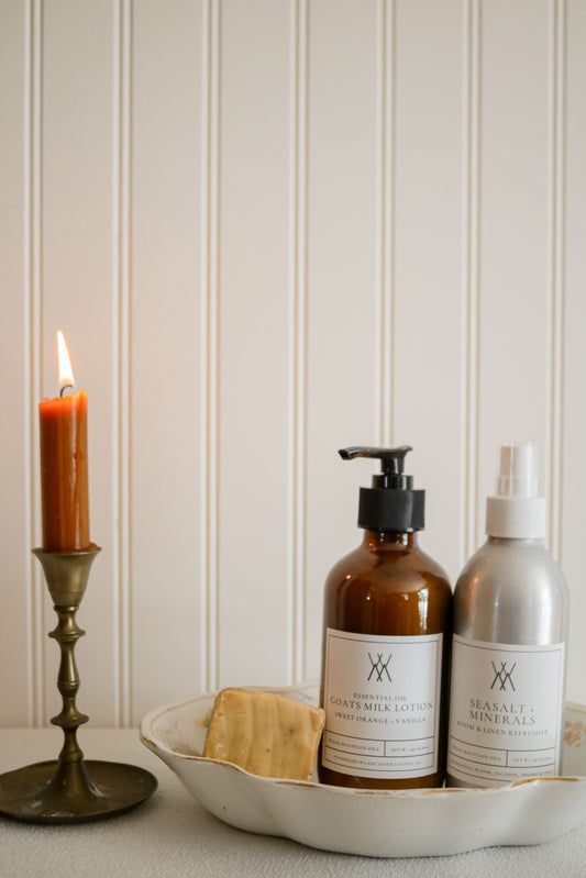 8 oz Essential Oil Goats Milk Lotion