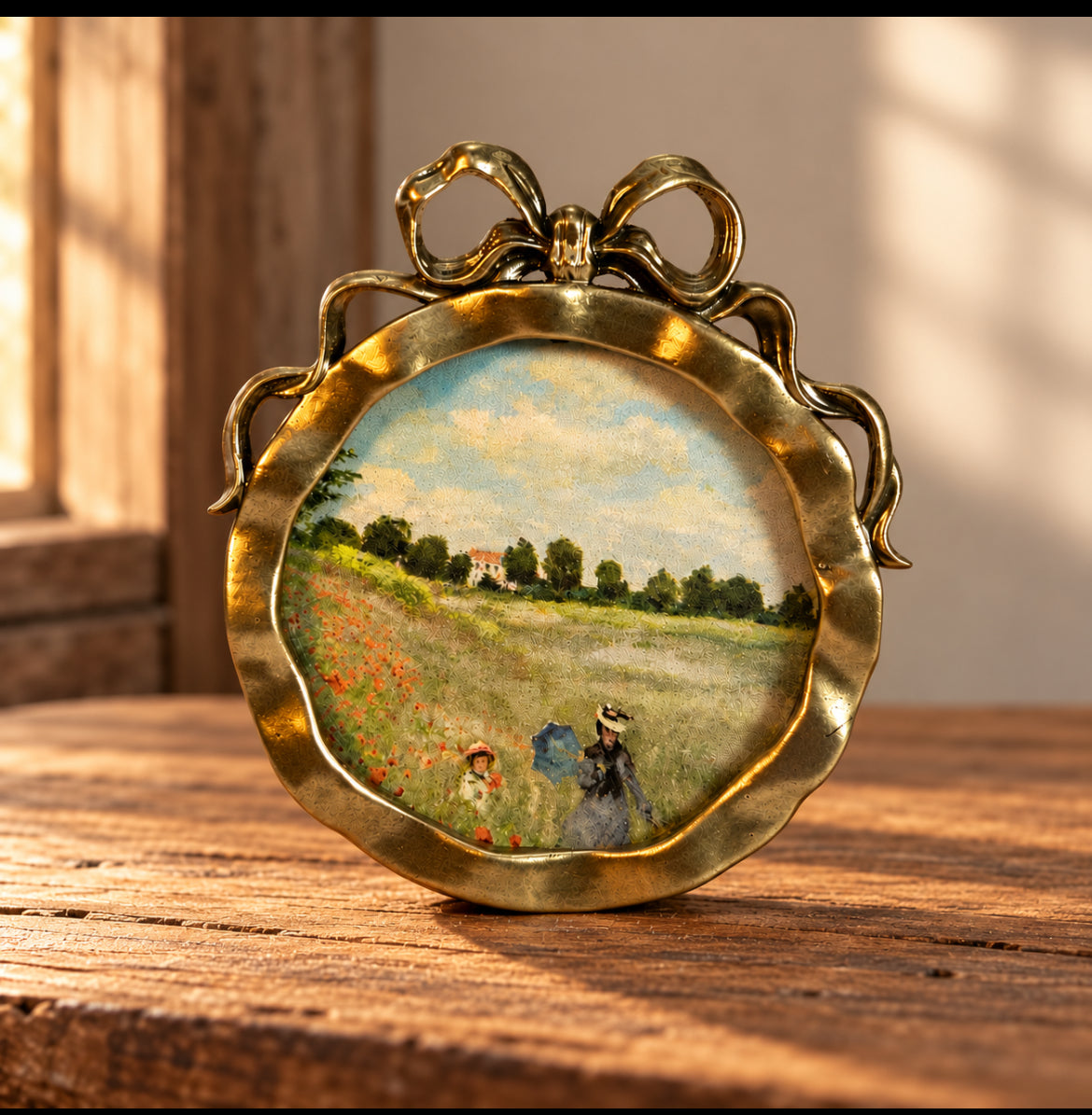 Round Metal Picture frame