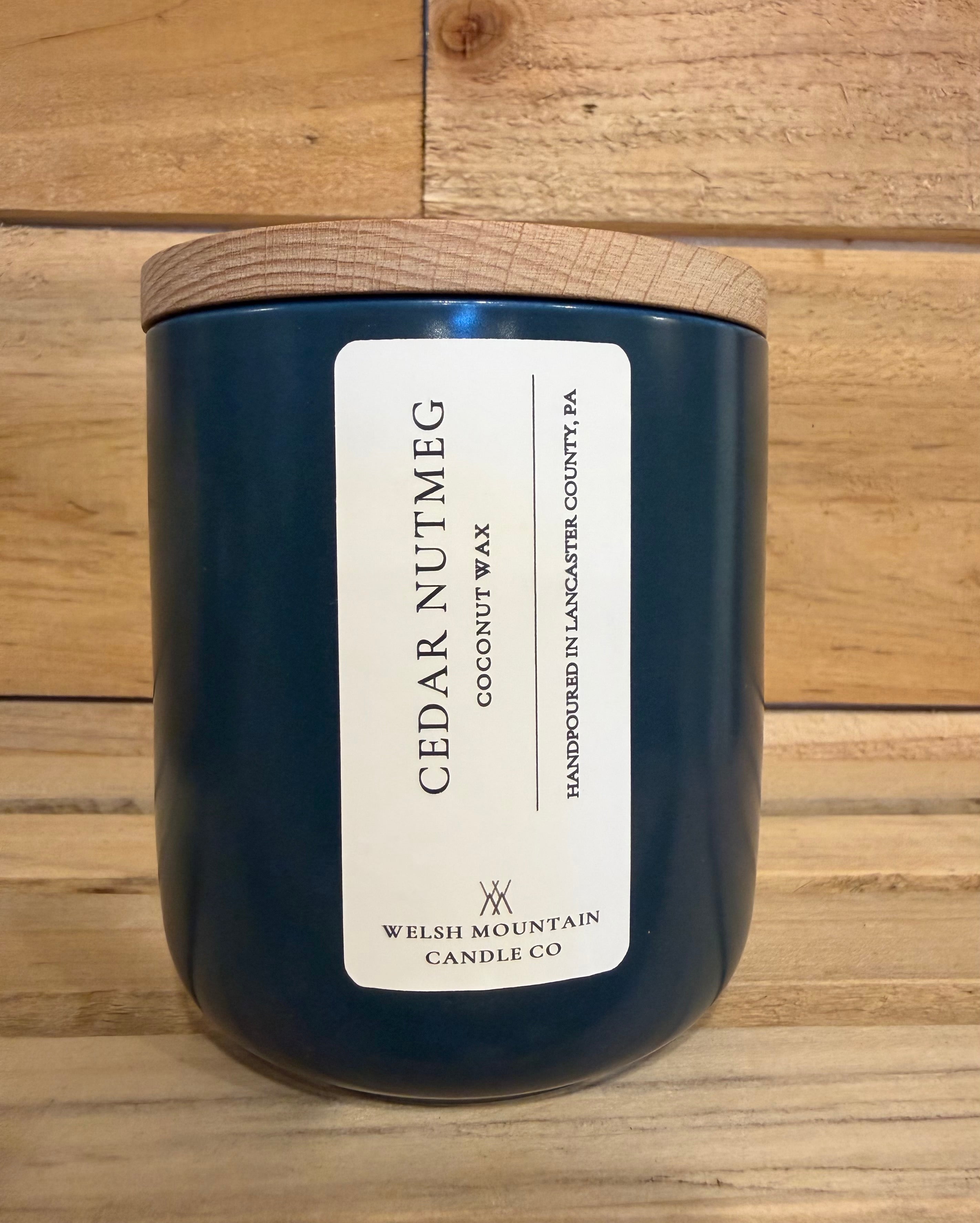 16 oz Homestead Candle - Blue – Welsh Mountain Candle Co.