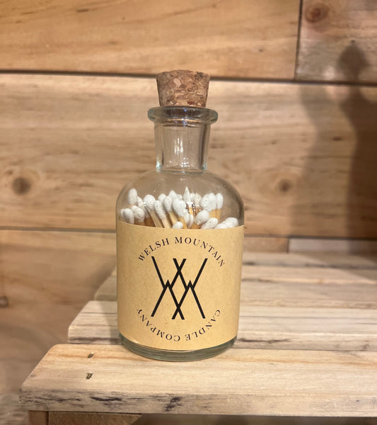 Matches in bottle